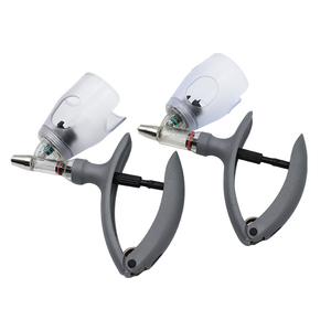 Liều lượng có thể điều chỉnh gia cầm thú y Pistol ống tiêm <span class=keywords><strong>5ml</strong></span> liên tục vaccine giữ chai ống tiêm cho gia súc cừu - Product Image 2