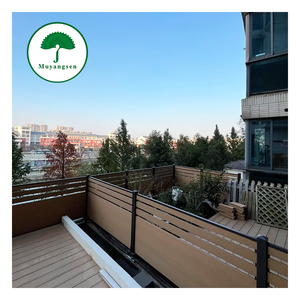 Clôture <span class=keywords><strong>de</strong></span> jardin en composite bois-plastique <span class=keywords><strong>de</strong></span> 6 pieds à grain <span class=keywords><strong>de</strong></span> bois profondement gaufré pour l'extérieur, idéale pour la protection <span class=keywords><strong>de</strong></span> la piscine et la définition des limites – Prix pour achat en gros - Product Image 1