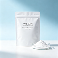 Poudre AOS à haute mousse 90% Sulfonate de vinyle de sodium, matière première pour détergent ménager, produit chimique quotidien, Alpha-Olefin Sulfonate