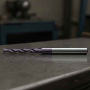 Universal Carbide <b>Micro</b> Drill Nano Tialn Coated 4xD Undrilled For <b>Machine</b> Tools - Product Image 3