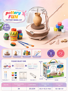 <span class=keywords><strong>Juego</strong></span> <span class=keywords><strong>de</strong></span> Taller <span class=keywords><strong>de</strong></span> Cerámica Eléctrico para Niños, Kit <span class=keywords><strong>de</strong></span> Rueda <span class=keywords><strong>de</strong></span> Cerámica para Experimentos <span class=keywords><strong>de</strong></span> Química STEM Educativos - Product Image 5