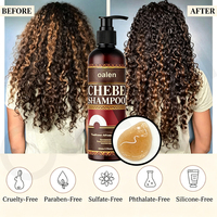 Kit Complet Capillaire Chebe : Shampoing, Après-Shampoing, Beurre, Poudre et Huile – Formule Naturelle à Base de Plantes pour Réduire la Casse et Stimuler la Croissance des Cheveux