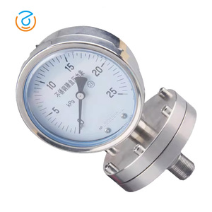 Micro áp lực kỹ thuật số cơ hoành đo kPa Threaded thép không gỉ dưới gắn cho chất lỏng nhà máy giá - Product Image 4