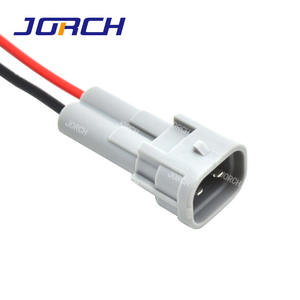 2-poliger männlicher wasserdichter Auto kabelbaum stecker 6189-0060 DJ7024-2-11 - Product Image 2