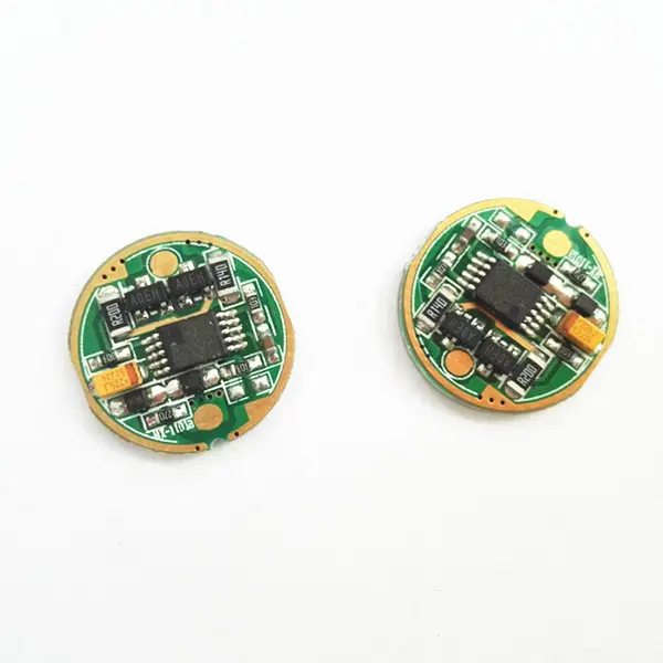 17mm diameter 3 Modes 3.7V-4.2V Input Circuit Driver XML L2 T6 XPL LED Flashlight Driver PCB Board