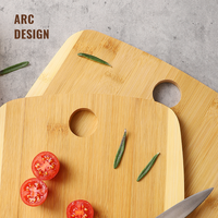 Planche à découper multifonctionnelle en bambou, durable, écologique, antibactérienne, pour charcuterie, ustensile de cuisine, vente en gros
