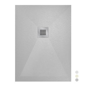 Receveur de douche rectangulaire Bliss Line 80 x 150 cm Blanc 9003 - Product Image 1