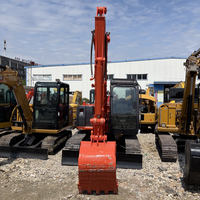 Mini-excavatrice d'occasion Doosan DX75/DX75-9C/DX75LC-9C avec poids opérationnel de 7,5 tonnes, moteur Yanmar, pompe Kawasaki, roulement, moteur