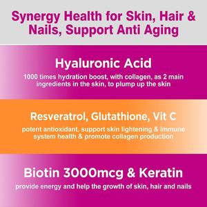 Dalam stok suplemen kolagen Gummies untuk Pria & Wanita diformulasikan untuk meningkatkan rambut sehat kulit & kuku manfaat Anti Penuaan - Product Image 5