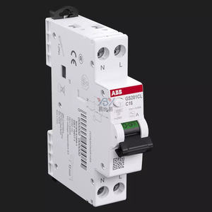 Сертификация UL, автоматический выключатель с защитой от утечки GS201C GS201CL 1P + N C10 16A 20A 25A 32A однополюсный переключатель - Product Image 1