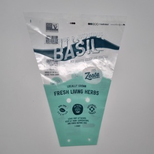 Chất lượng cao nhựa films OPP Túi nhiệt-niêm phong rau mùi tây/Húng quế/Rau diếp tươi-giữ bao bì túi - Product Image 4