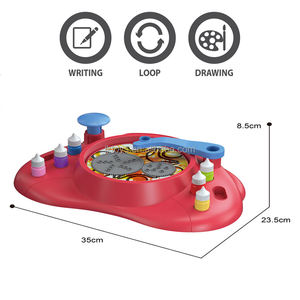 Mainan Edukasi Anak Lucky Toys 2 in 1 Papan Gambar Seniman Melukis Belajar Koordinasi Tangan dan Mata - Product Image 5