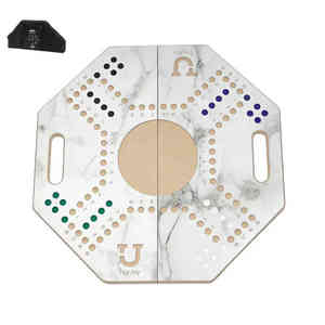 Gioco di Biglie in Legno Jakcaroo <span class=keywords><strong>con</strong></span> Robusta Custodia per Pianificazione Strategica, 47 cm, Gioco <span class=keywords><strong>da</strong></span> <span class=keywords><strong>Tavolo</strong></span> in Legno Jackaroo per 4 Giocatori - Product Image 5