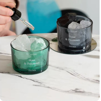 Diffuseur d'arômes écologique en pierre de diatomite, diffuseur passif d'huiles essentielles, pierre aromatique, ornement en cristal pour la maison, la chambre et le bureau