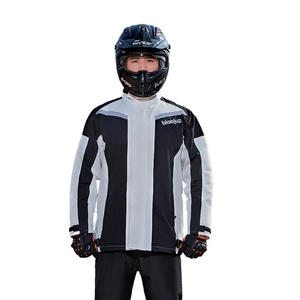 Men's Adult Single Full-Body Motorcycle Riding <strong>Raincoat</strong> and Pants Set Waterproof Storm-Level <strong>Nylon</strong> Material for Travel Hiking - Product Image 5