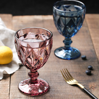 Flûtes à champagne en verre acrylique incassable avec pied bleu, verres à vin résistants aux chocs, sans BPA, pour fêtes et événements, vente en gros