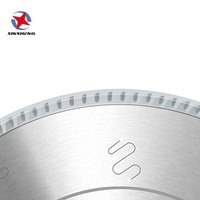 Lame de scie circulaire TCT de haute qualité de 7 pouces, épaisseur de 2,6 mm, 60 dents, pour couper l'aluminium avec fil d'insonorisation