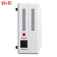 Régulateur AVR monophasé AC 1KVA 2KVA 3KVA 80-260V, protection contre les surtensions, montage mural, multi-protection, facile à utiliser et à installer
