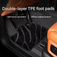 Tapis de sol de voiture entièrement enveloppants en TPE, antidérapants, toutes saisons, faciles à nettoyer, ensemble complet