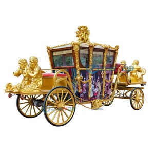 Chariot de Mariage Électrique Royal de Luxe Marque Zhenda, Origine Henan, Prix Usine, Personnalisable, Autres Puissances - Product Image 1