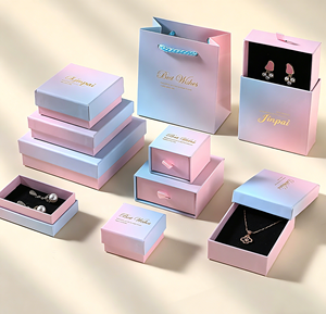 Boîte cadeau en carton de luxe personnalisée avec couvercle rabattable, boîte à bijoux, épaisseur 2 mm, emballage cadeau pour bijoux, boîtes cadeau pour bracelets - Product Image 6