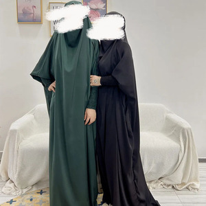 Исламская одежда: Новая традиционная мусульманская скромная блузка, химар, хиджаб, абайя, платье для намаза, легкое, дышащее - Product Image 3