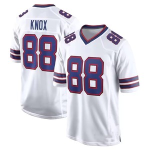 Toptan Unisex amerikan futbolu formaları Buffalo faturaları NF L spor gömlek 17 Allen 4 Cook 40 Miller 88 Knox dikişli - Product Image 6
