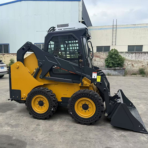 Mini Skid Steer <span class=keywords><strong>Loader</strong></span> dengan Yanmar Perkins keandalan mesin dan efisiensi untuk pekerjaan konstruksi tugas berat garansi 1 tahun - Product Image 6