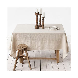 Durable 120 Inch Round <b>Tablecloths</b> for Weddings Banquets Home Use Woven Technics for Outdoor Parties and Celebrations - Product Image 1