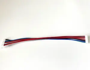 Rakitan kabel listrik kustom pabrik untuk mobil sepeda motor JST XH ZH SH 2/3/4/5/6/7/8/9/10 Pin nilon warna-warni - Product Image 1