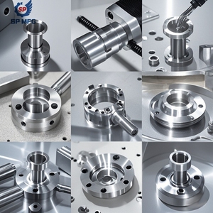 Taglio laser CNC lavorazione hardware in lega di alluminio in acciaio inox parti di precisione non standard su misura parti di fresatura CNC