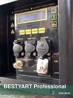 BESTYART/ TURBO JET FOG / Machine à brouillard LED spéciale pour scène verticale 3500w/220v ou 2500w/110v