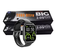 Reloj Inteligente T900 ULTRA UK8, Nuevo y Creativo, de Moda, Resistente al Agua IP67, con Esfera Grande, Unisex, Deportivo, Monitor de Actividad Física y Sueño, de Acero