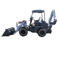 Harga Excavator Backhoe Loader TOHO 3.0 ton, Excavator Loader 4x4 dengan Harga