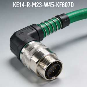 ใหม่ KEBA KE14-R-M23-W45-KF007D ซีรีส์ KE14 ขั้วต่อแบบเกลียว M23 - Product Image 3