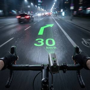 Navigateur de vélo compact Iris Green avec scanner laser, affichage tête haute (HUD) pour vélo, pour le cyclisme longue distance en extérieur - Product Image 5