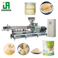 Ligne de production clé en main de poudre nutritionnelle pour petit-déjeuner, machine de fabrication de poudre instantanée et de poudre de céréales composées