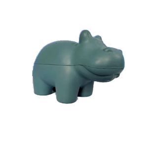 Unisex Hippo PU Foam Stress <b>Ball</b> Promotional <b>Toy</b> Gift 11CM Customized Color & Logo - Product Image 1