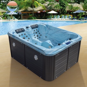 <span class=keywords><strong>Jacuzzi</strong></span> de Hidromasaje para Exteriores, Bañera de Hidromasaje, en Oferta, <span class=keywords><strong>Precio</strong></span> Económico, Lujoso, Sensual, con Sistema Balboa - Product Image 2
