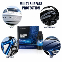 CarSusChem Vente en gros Cire liquide de revêtement céramique ultime au graphène 9H, Sérum de protection anti-UV pour le detailing automobile, la peinture de voitures, de motos et de yachts