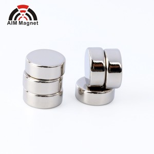 แม่เหล็กนีโอดิเมียมสำหรับอุตสาหกรรมแม่เหล็กไฟฟ้าแผ่นกลมกลม1/2ใช้สำหรับงานตัดวัสดุแม่เหล็ก - Product Image 2