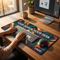 Fabricants de tapis de souris personnalisés de haute qualité, base en caoutchouc naturel importé, tapis de souris de jeu noir, logo personnalisé