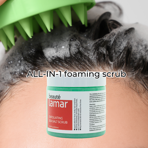 Scrub al Sale Marino Tutto in Uno per Trattamento Corpo e Capelli, Shampoo Esfoliante per il Cuoio Capelluto - Product Image 2