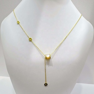 สร้อยคอจี้รูปหัวใจเงินแท้ 925 ชุบทองคำขาว ดีไซน์เรียบหรู แฟชั่นฤดูร้อน เหมาะสำหรับเป็นของขวัญแทนมิตรภาพ หรือของขวัญสำหรับคุณแม่ ประดับมุก - Product Image 3