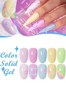 <span class=keywords><strong>Esmalte</strong></span> <span class=keywords><strong>de</strong></span> <span class=keywords><strong>Uñas</strong></span> en Gel UV, Semipermanente, Colores Fluorescentes Naranja, <span class=keywords><strong>Amarillo</strong></span> y Morado Neón, Diseño para <span class=keywords><strong>Uñas</strong></span> <span class=keywords><strong>de</strong></span> Gel <span class=keywords><strong>de</strong></span> Verano, Hazlo Tú Mismo - Product Image 4