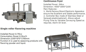 Máy làm đồ ăn vặt chiên từ bột mì, que salad tam giác, khoai tây chiên, snack <span class=keywords><strong>Bugles</strong></span>, khuyến mãi nóng - Product Image 4