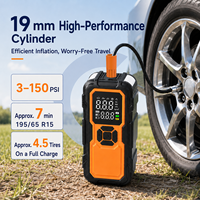 Démarreur numérique CZK-EH22-C et gonfleur de pneus pour moto/camion, alimentation de secours 8000 mAh, éclairage LED anti-étincelles, sûr