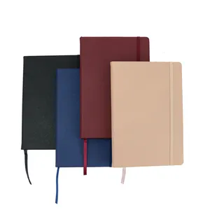 high quality microfiber leather diary A5 note books paper notebook