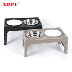 XDPC yükseltilmiş köpek kase ayarlanabilir büyük köpekler için yavaş yemek kasesi ile yükseltilmiş köpek kase - Product Image 5