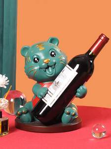 Sculpture en résine époxy An de Tigre, Figurine d'art populaire, Décoration d'intérieur, Cadeau idéal de pendaison de crémaillère - Product Image 4